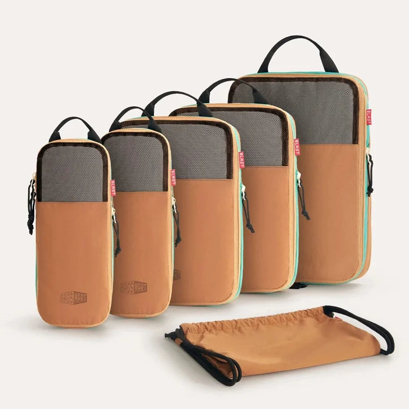 Organisateur de voyage pour valise extensible et compressible accessoires de rangement haute qualité pour voyages courts et longs