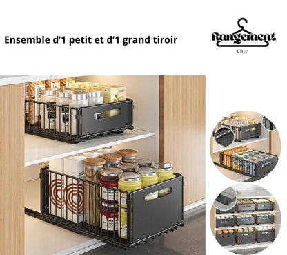 Tiroir coulissant | Tiroir Express™ - Rangement Chic