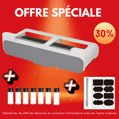 Rangement pour épices | LeTiroirÉpicé™
