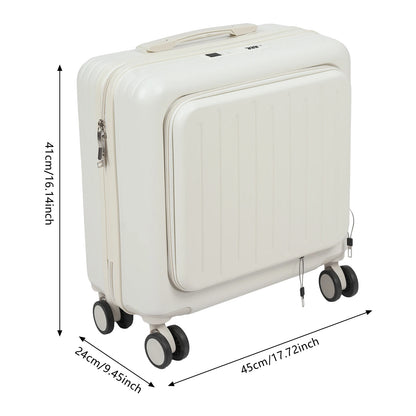 Dimensions de la valise cabine business SmartPro 45 x 24 x 41 cm, compatible avec les standards cabine avion.