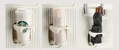 Valise cabine AirFrame Pro avec porte-gobelet intégré, pratique pour voyager confortablement en aéroport