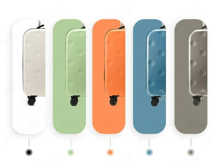 Valise cabine FlexRoll 20 pouces à roulettes pliable, bagage cabine léger de voyage en ABS et PC haute résistance, valise cabine à roulette pliable avec structure renforcée, capacité 45 litres extensible, épaisseur pliée 9 cm et extension jusqu’à 23 cm, valise de voyage compacte avec roues 360 degrés silencieuses, trolley cabine maniable et stable, verrouillage sécurisé par mot de passe, small cabin trolley case idéal avion, carry on luggage 20 inch conforme bagage cabine, valise cabine moderne pour city