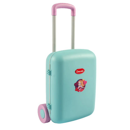 Valise enfant JuniorVoyage™ légère et résistante, valise de voyage pour enfant avec 2 roues solides, poignée ergonomique confortable, design coloré rose menthe, valise enfant certifiée CE EN71, bagage enfant durable anti-rayures, valise enfant pour vacances, week-end, avion et train, valise enfant pratique pour vêtements jouets et livres, valise roulante enfant idéale pour filles et garçons, valise voyage enfant premium ergonomique et sécurisée