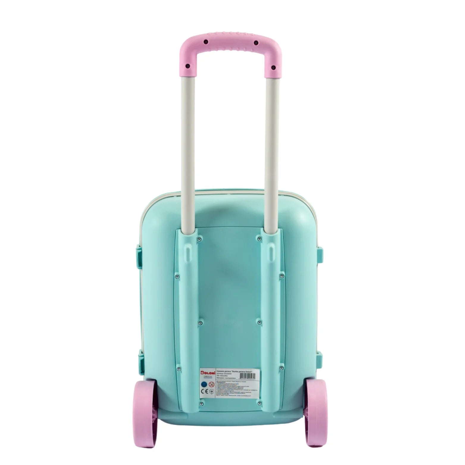 Valise enfant JuniorVoyage™ légère et résistante, valise de voyage pour enfant avec 2 roues solides, poignée ergonomique confortable, design coloré rose menthe, valise enfant certifiée CE EN71, bagage enfant durable anti-rayures, valise enfant pour vacances, week-end, avion et train, valise enfant pratique pour vêtements jouets et livres, valise roulante enfant idéale pour filles et garçons, valise voyage enfant premium ergonomique et sécurisée